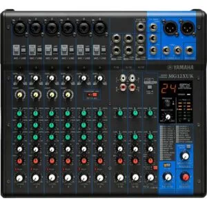 Mesa de Som 12 Canais MG12XUK Preta YAMAHA