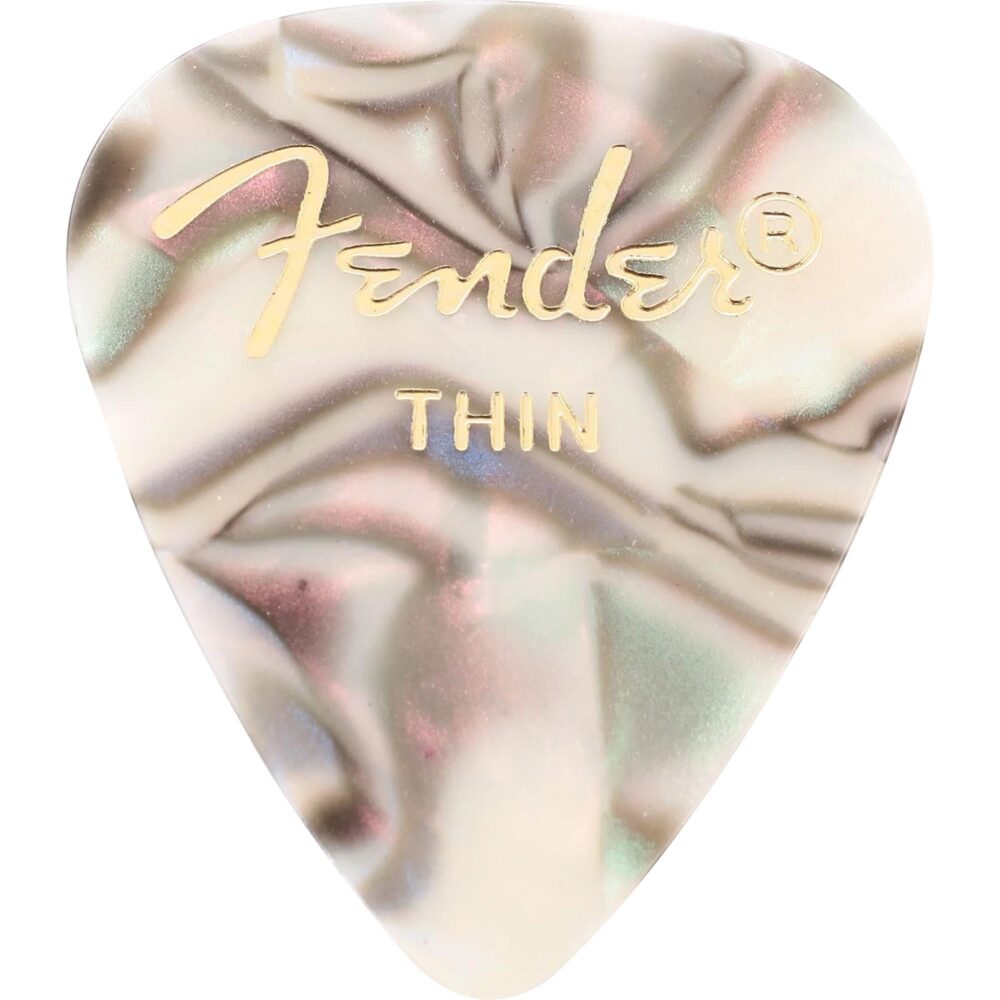 Palheta Celulóide Shape Premium 351 Thin Abalone FENDER - PCT / 144