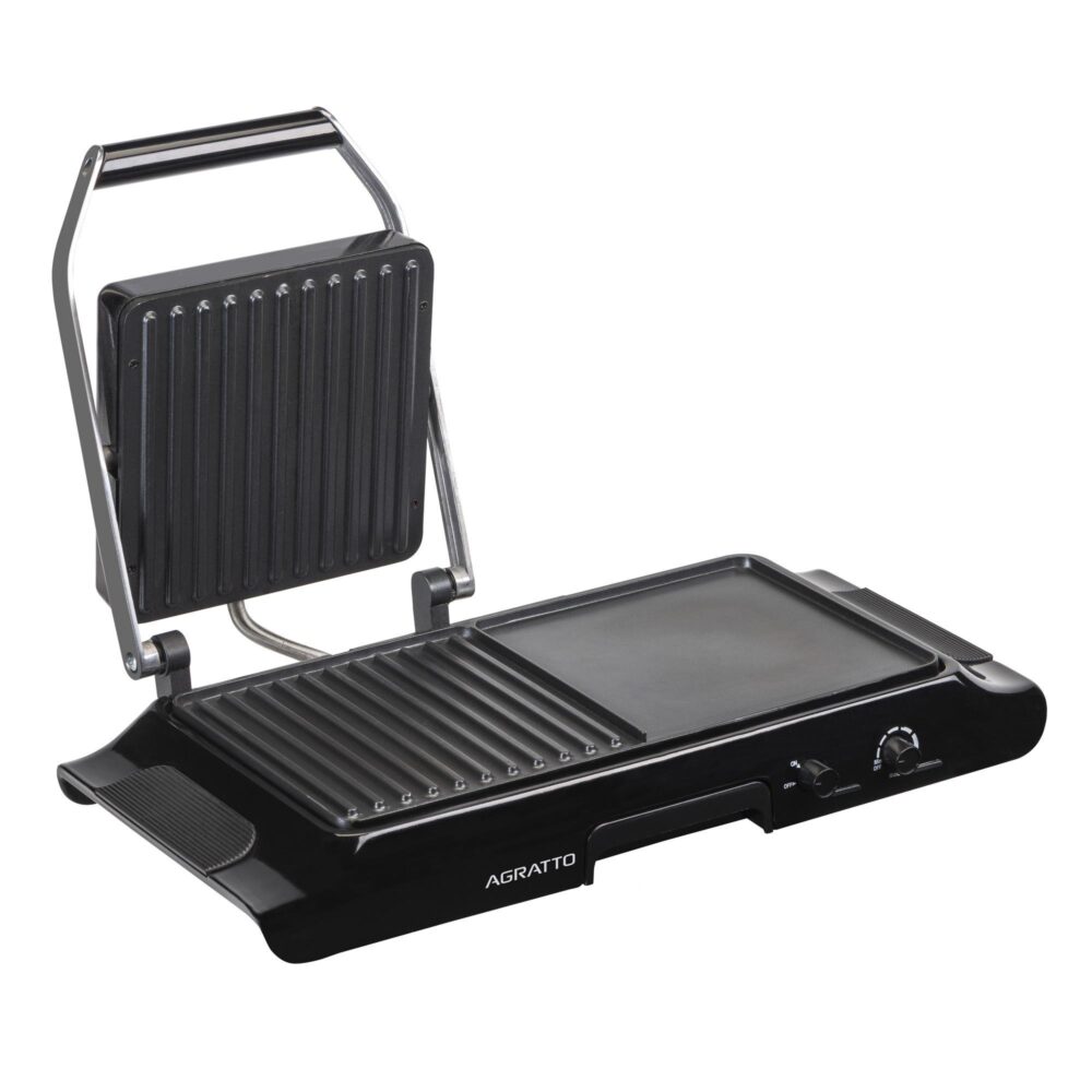 Grill Elétrico 127V Duo Mr Cheff Preto AGRATTO Alldaz