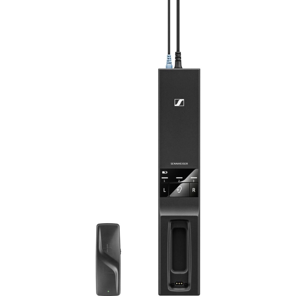 Kit Fone de Ouvido para TV Sem Fio FLEX 5000 Preto SENNHEISER