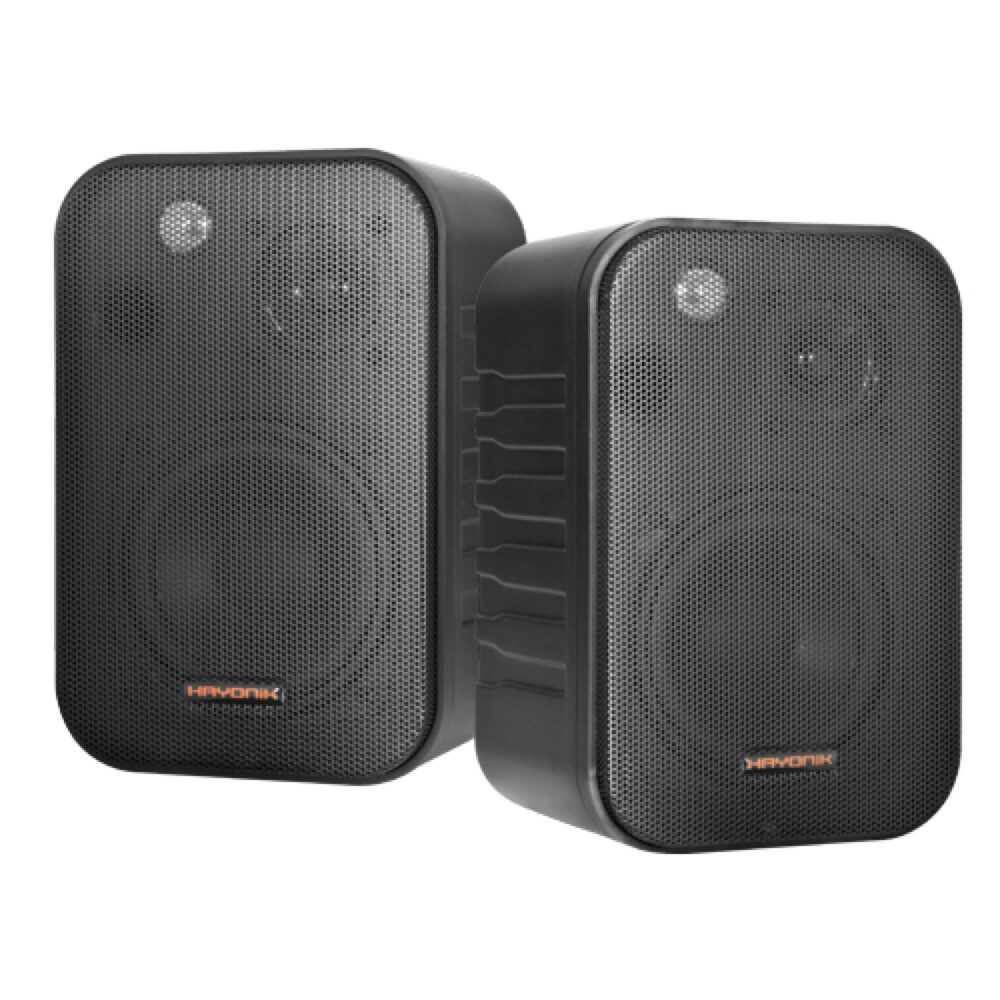 Caixa Acústica 60W AMBIENCE LINE MSB406B Preta HAYONIK - PAR / 2