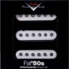 Set de Captadores Para Guitarra FAT '50 STRAT Branco FENDER