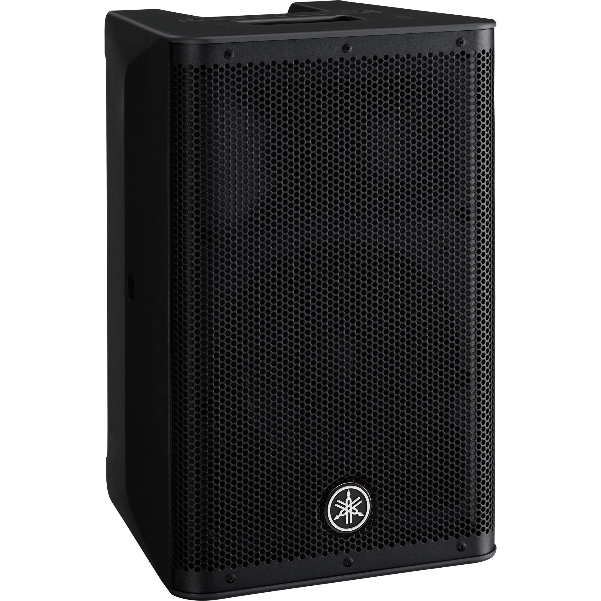 Caixa Acústica Amplificada 8" de 2 Vias DXR8 MKII-BRA Preta YAMAHA