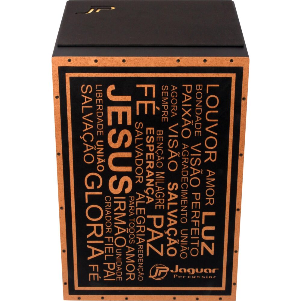 Cajon Eletroacústico Inclinado GOSPEL K2-EQ-GO JAGUAR