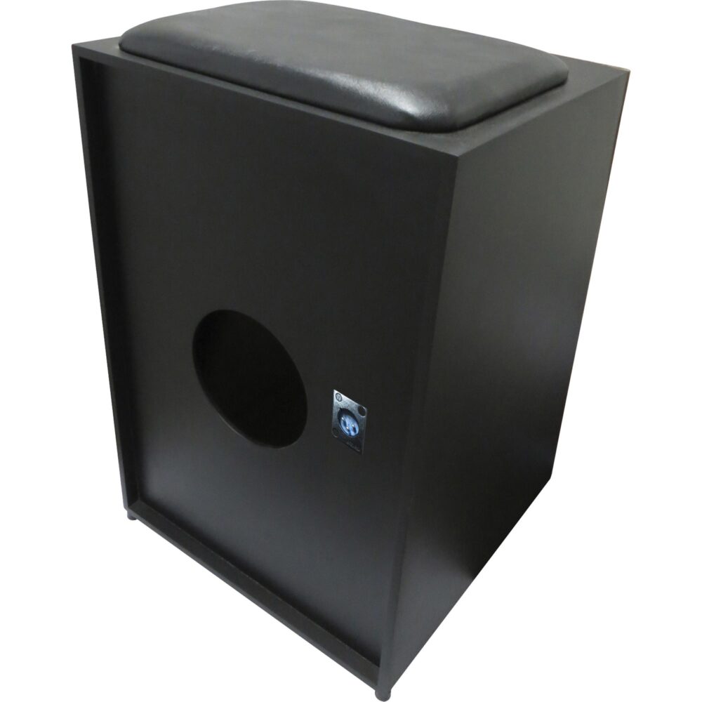 Cajon Acústico Inclinado Profissional K2 COR-002 Bob Marley JAGUAR