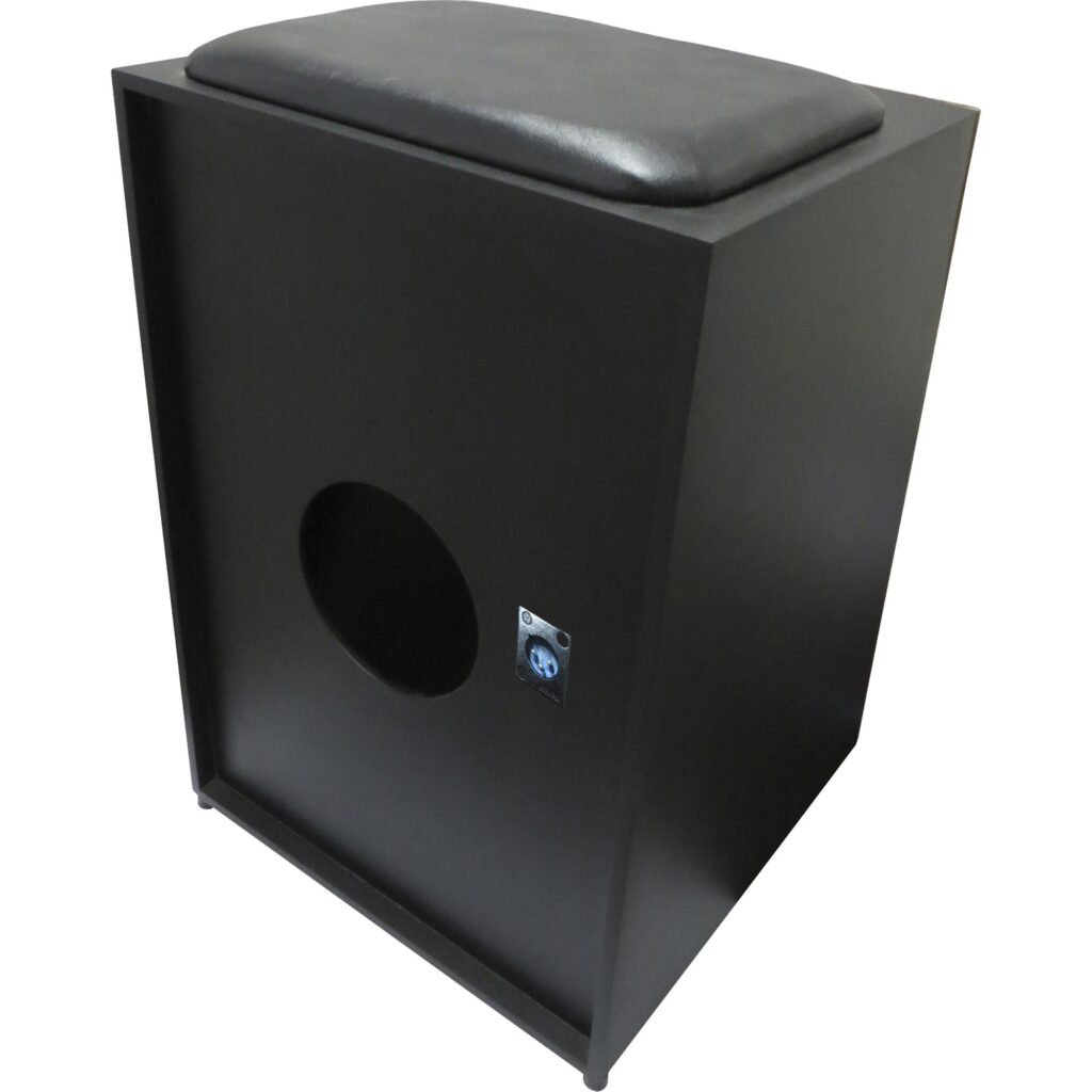 Cajon Acústico Inclinado Profissional K2 COR002 Bob Marley JAGUAR Alldaz