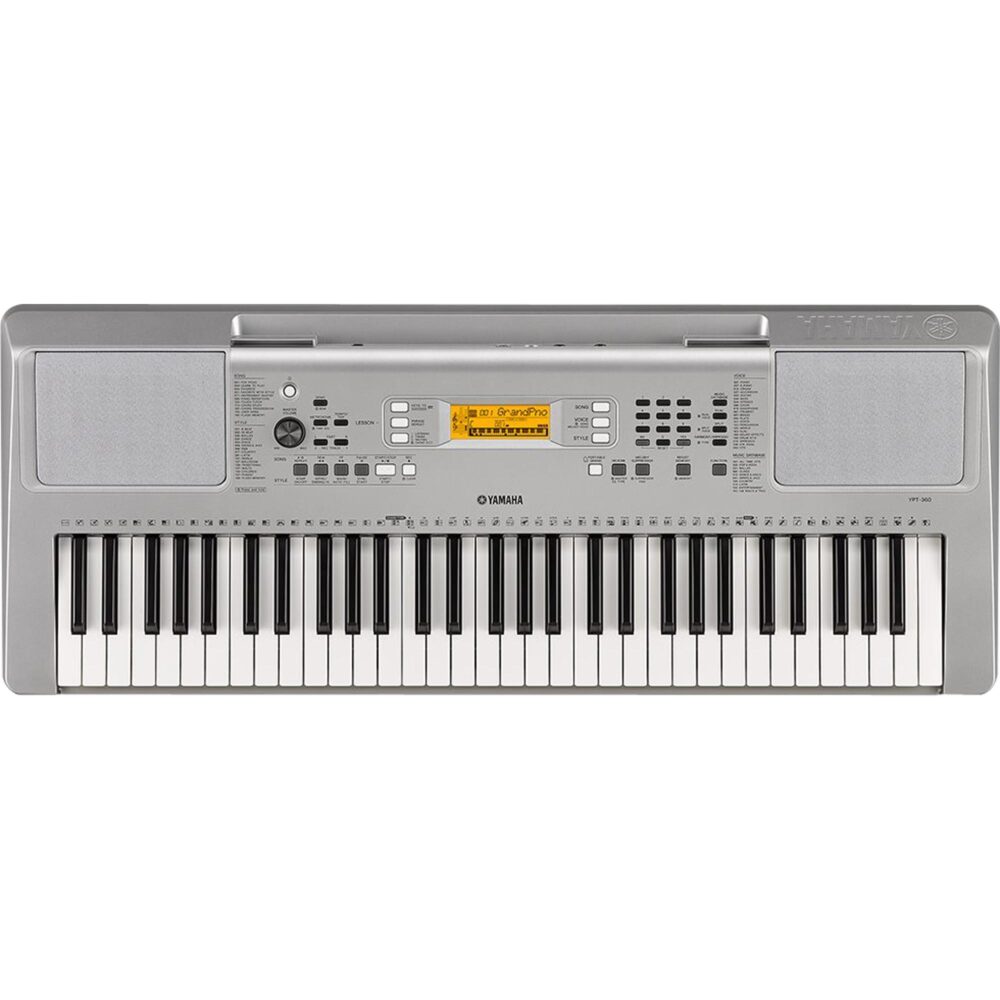 Teclado Arranjador YPT-360 Prata YAMAHA