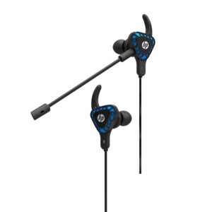 Headset Intra-Auricular P2 H150 Preto/Azul HP