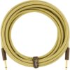 Cabo para Instrumentos P10 x P10 3m DELUXE SERIES Amarelo Tweed FENDER