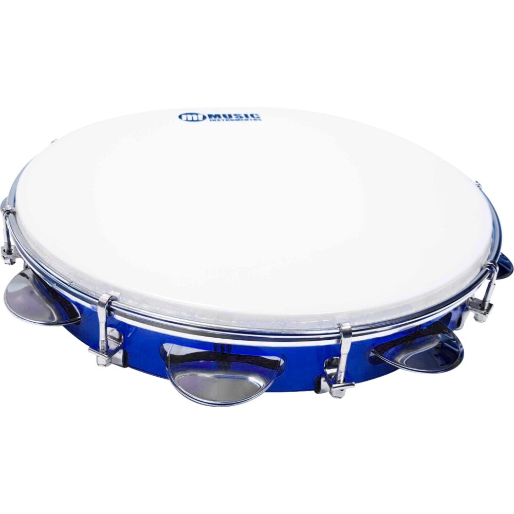 Pandeiro Acrilico 10'' 82A Azul PHOENIX