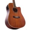 Violão Eletroacústico Folk Aço RBF-02 Natural Sapele REDBURN