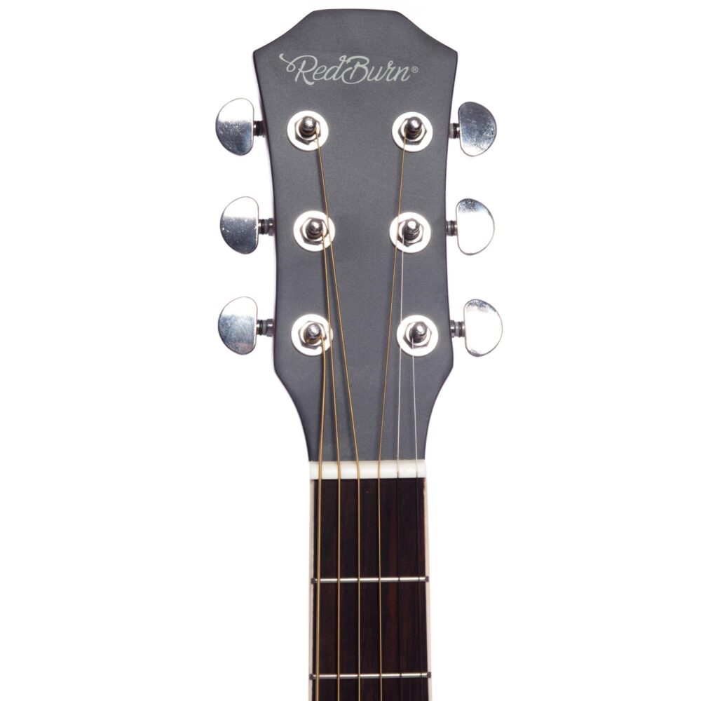 Violão Eletroacústico Folk Aço RBF-02 Natural Sapele REDBURN