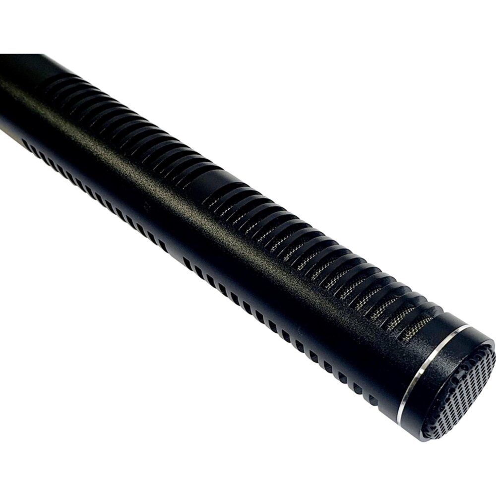 Microfone Condensador Direcional Shotgun HTL81 Preto LESON