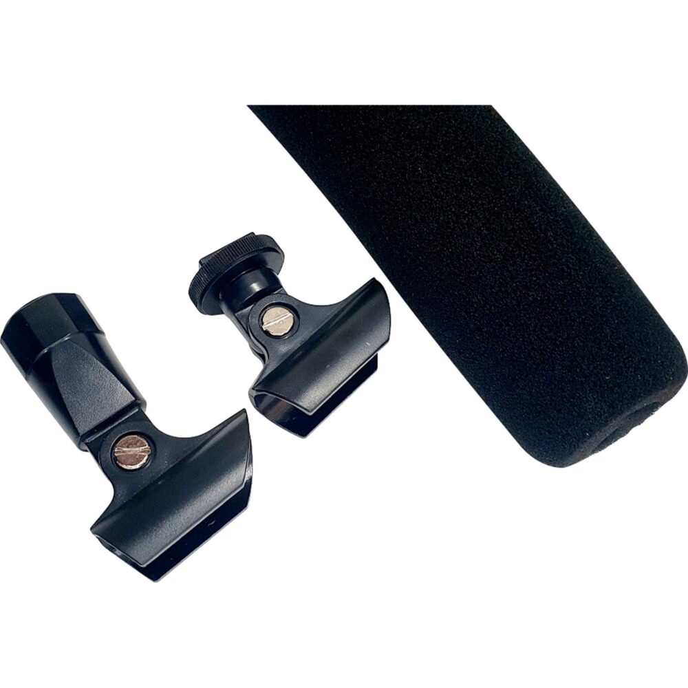Microfone Condensador Direcional Shotgun HTL81 Preto LESON