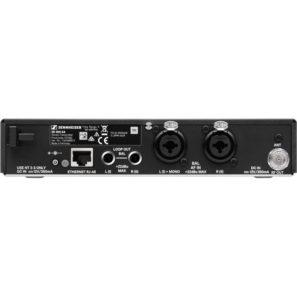 Sistema de Monitoramento Sem Fio EW IEM G4-TWIN-A1 SENNHEISER - Image 4