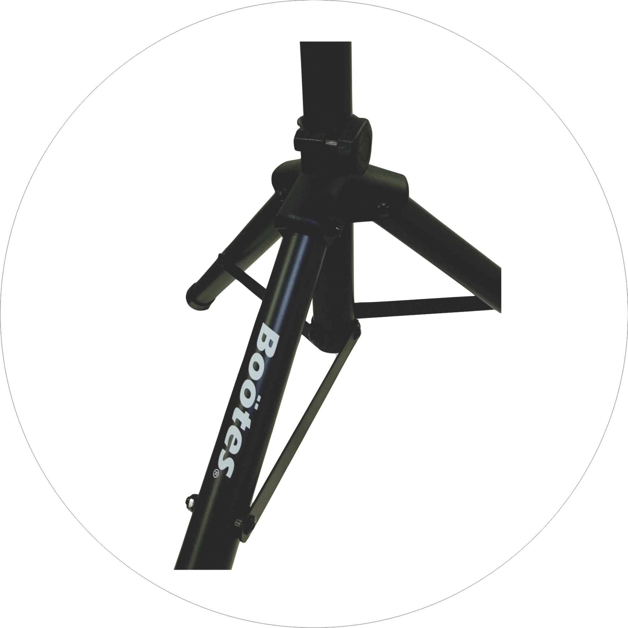 SUPORTE P/CAIXA AC. MUSICAL,TIPO TRIPE BOOTES TRIPOD-115 - Imagem 4