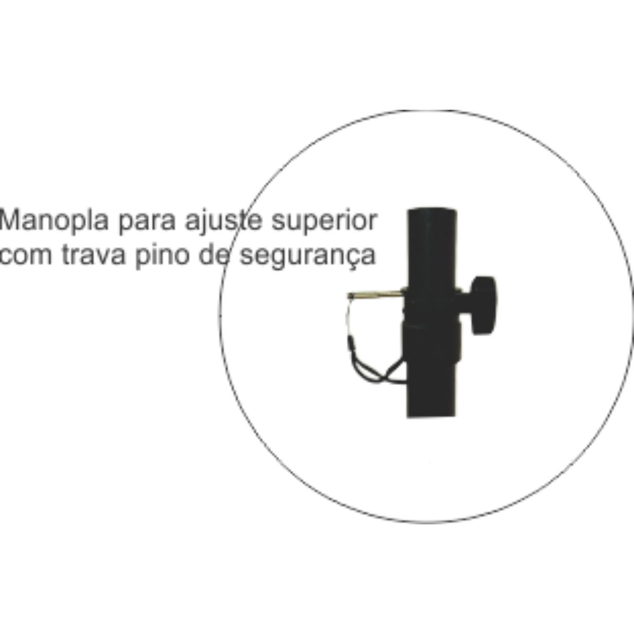 SUPORTE P/CAIXA AC. MUSICAL,TIPO TRIPE BOOTES TRIPOD-115 - Imagem 7