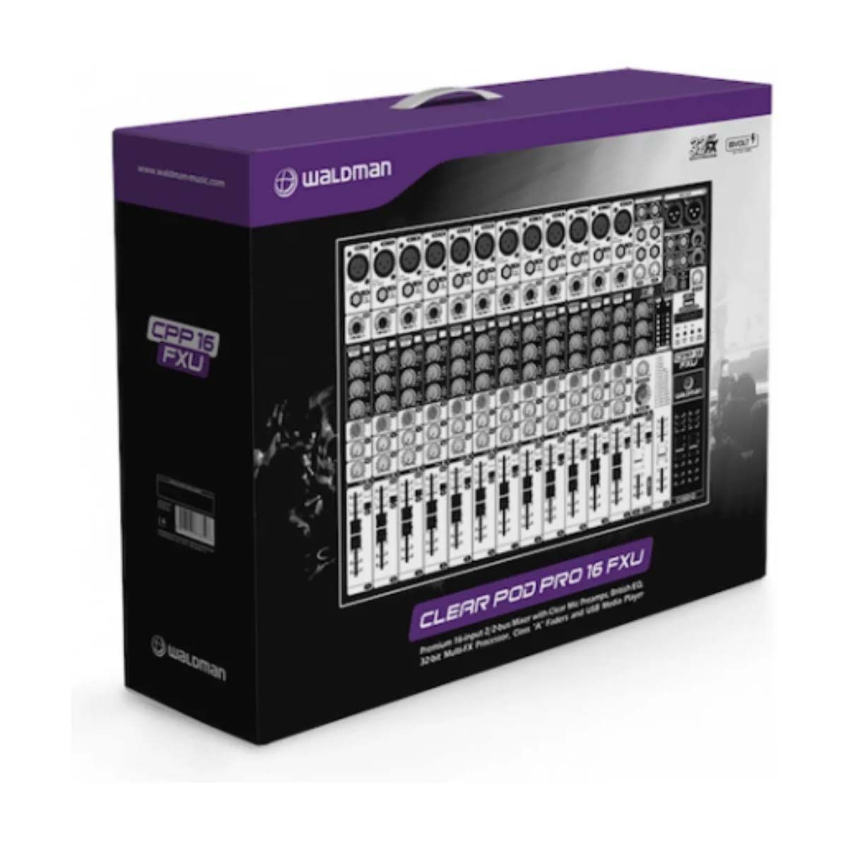 Mesa de Som Premium Clear Pod Pro CPP-16FXU WALDMAN - Imagem 2