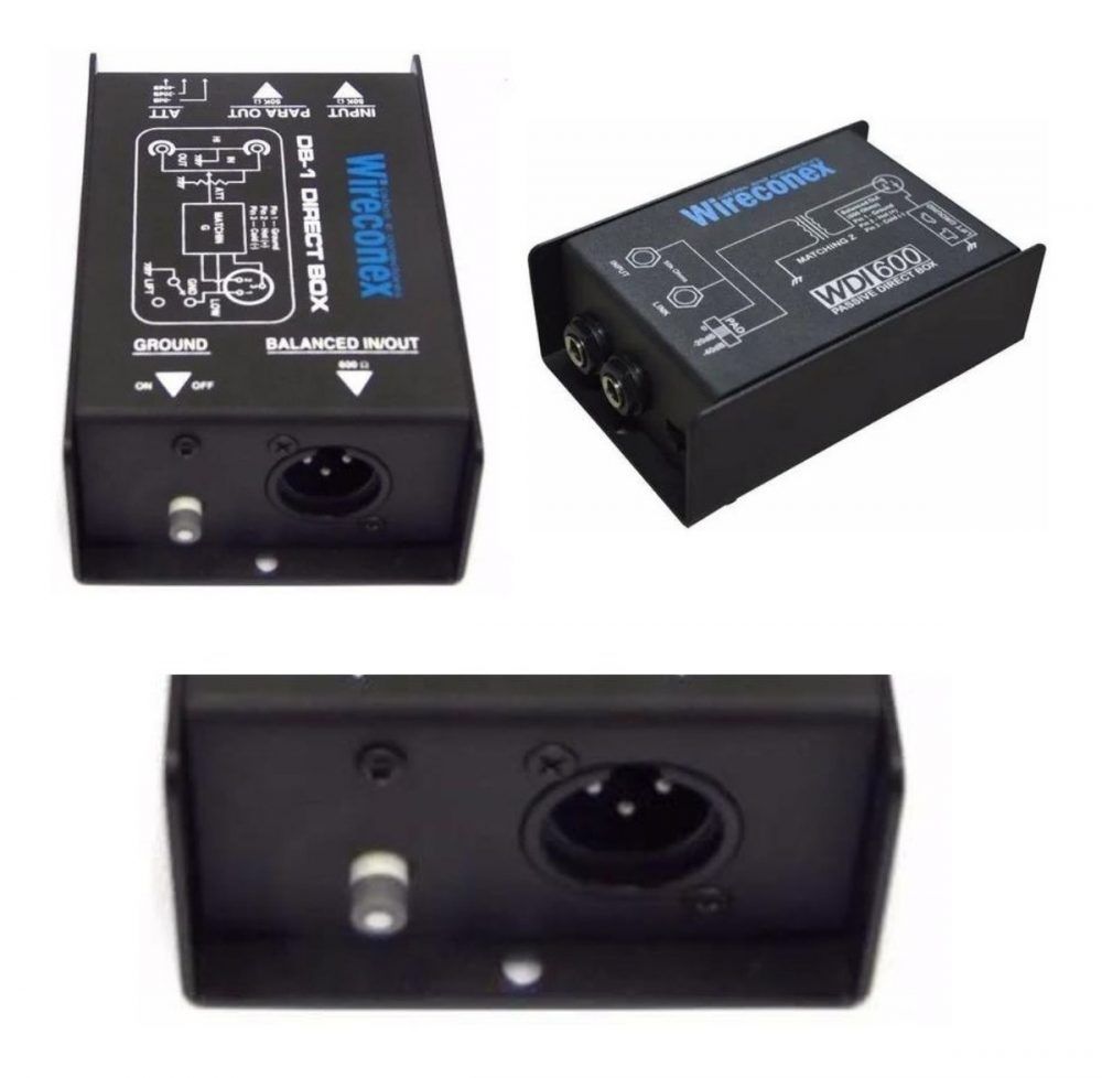 Direct Box Passivo Wireconex Wdi600 Casador De Impedância - Image 4