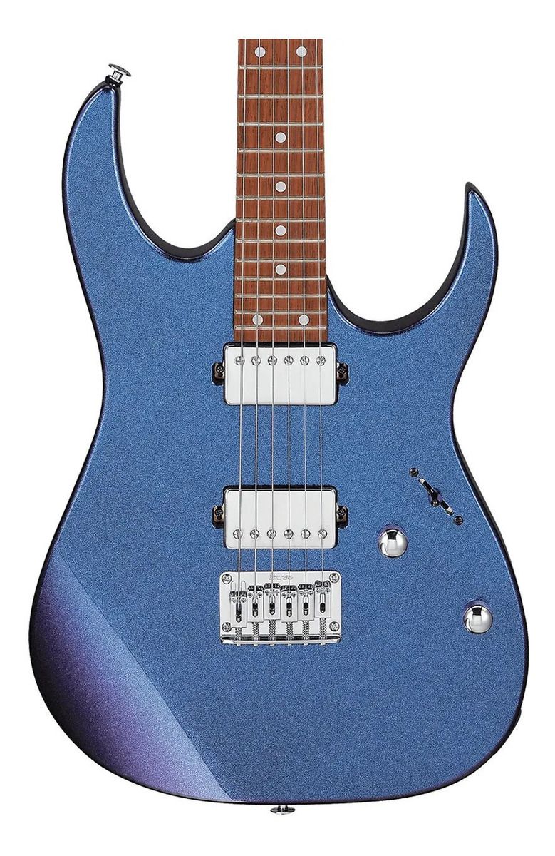 Guitarra Ibanez GRG 121SP BMC Blue Metal Chameleon - Imagem 4