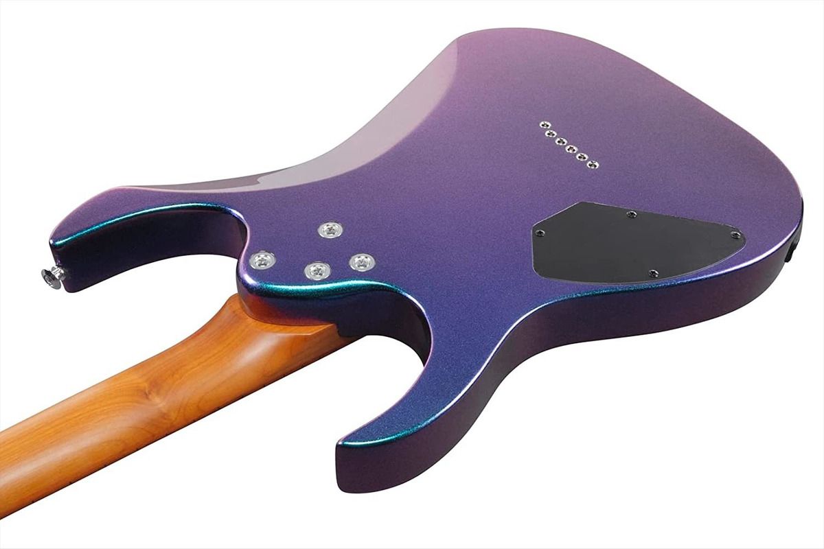 Guitarra Ibanez GRG 121SP BMC Blue Metal Chameleon - Imagem 3