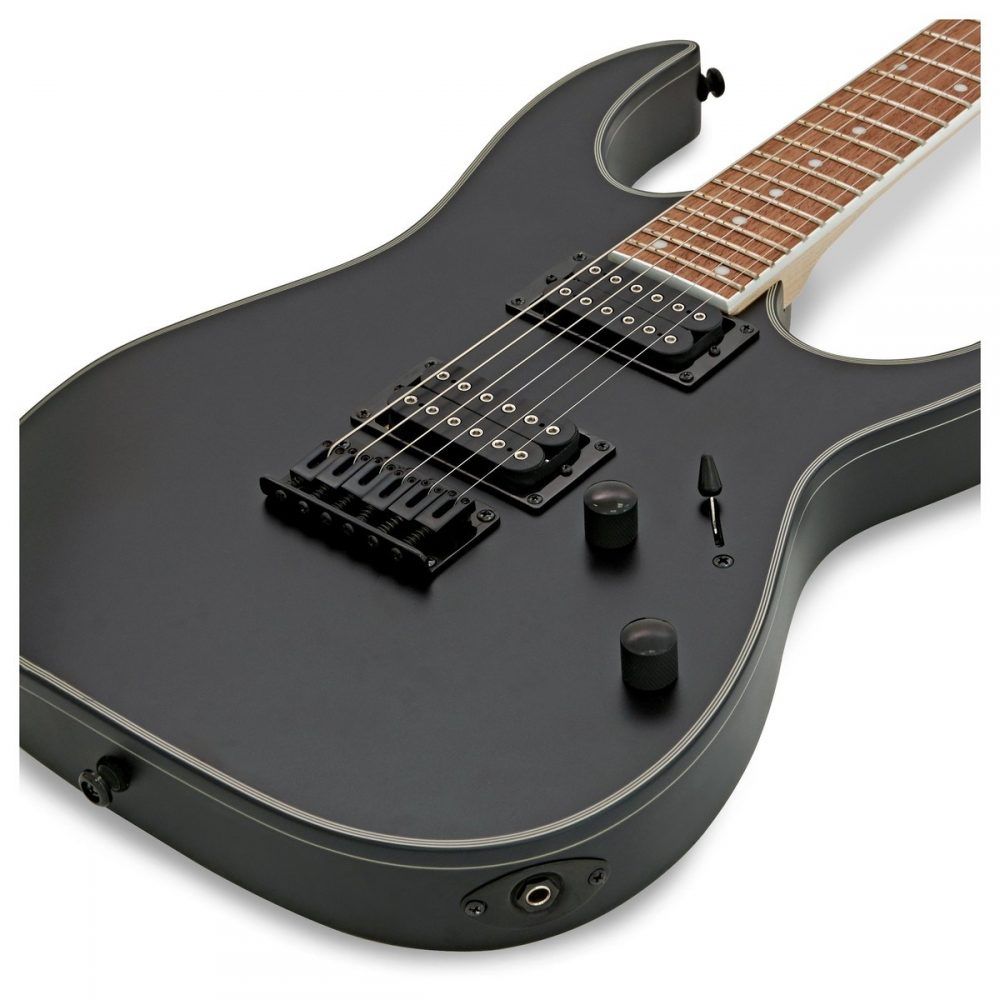 Guitarra Ibanez RG421EX BKF Black Flat - Image 3