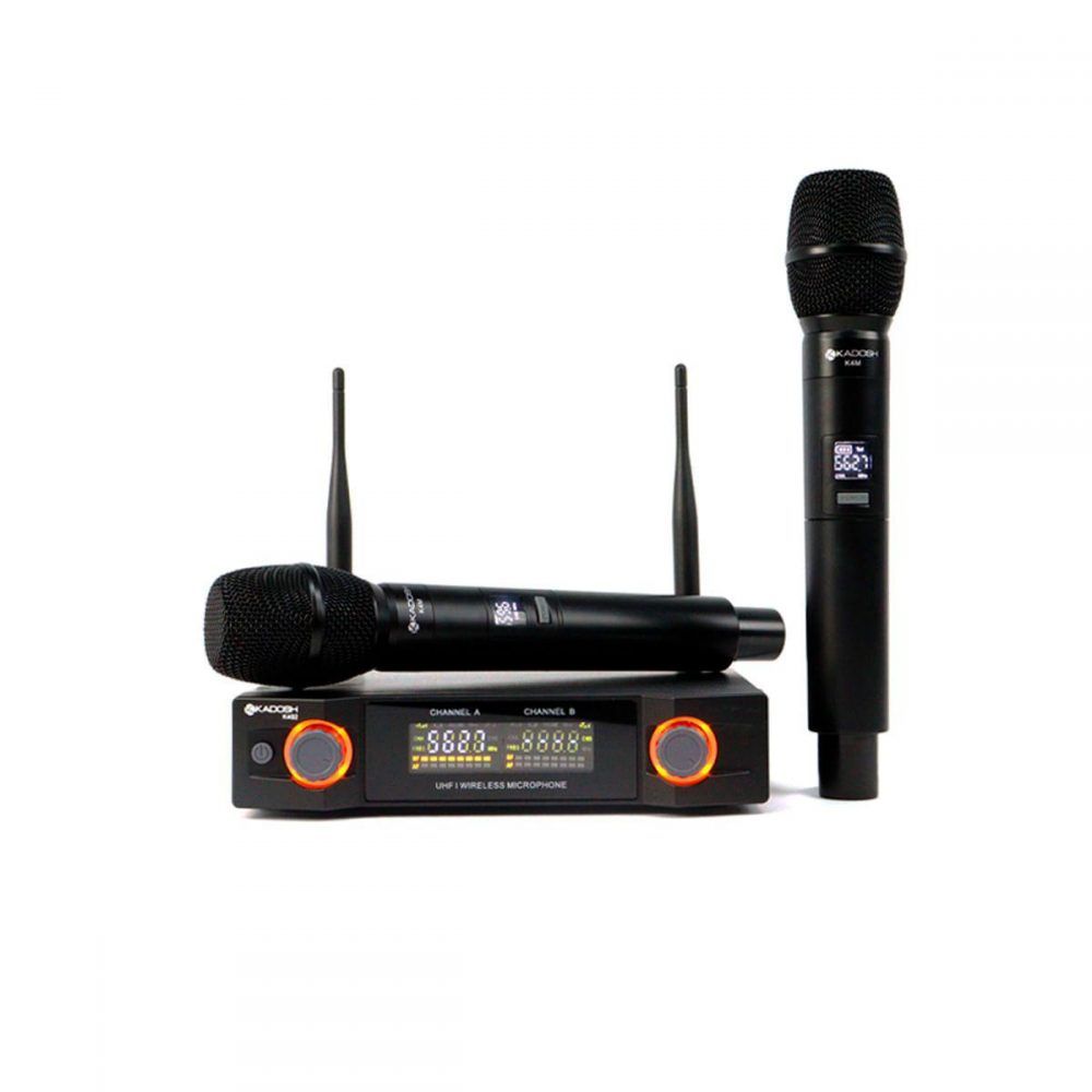 Microfone Kadosh Duplo Sem Fio K 402M - Imagem 3