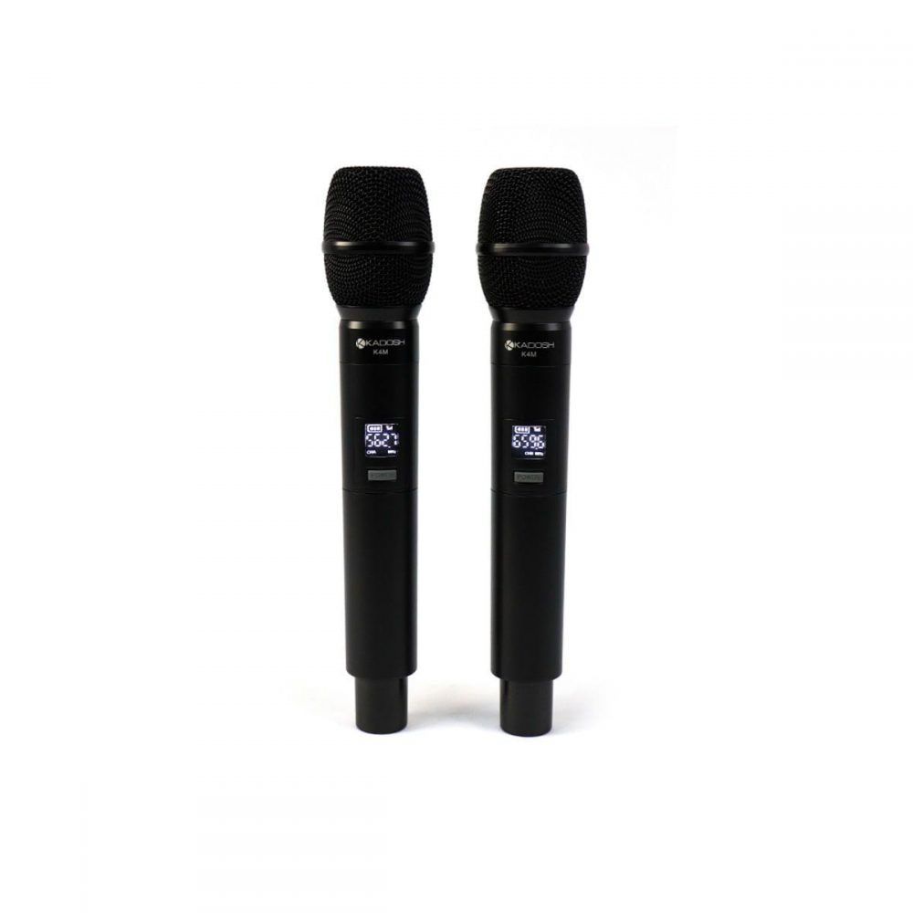 Microfone Kadosh Duplo Sem Fio K 402M - Imagem 4