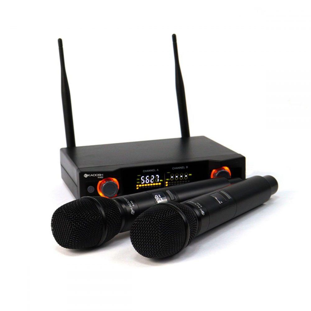 Microfone Kadosh Duplo Sem Fio K 402M - Imagem 2