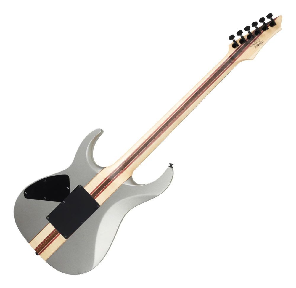 Guitarra Cort X500 Menace Seymour Duncan GS Gray Satin - Image 2