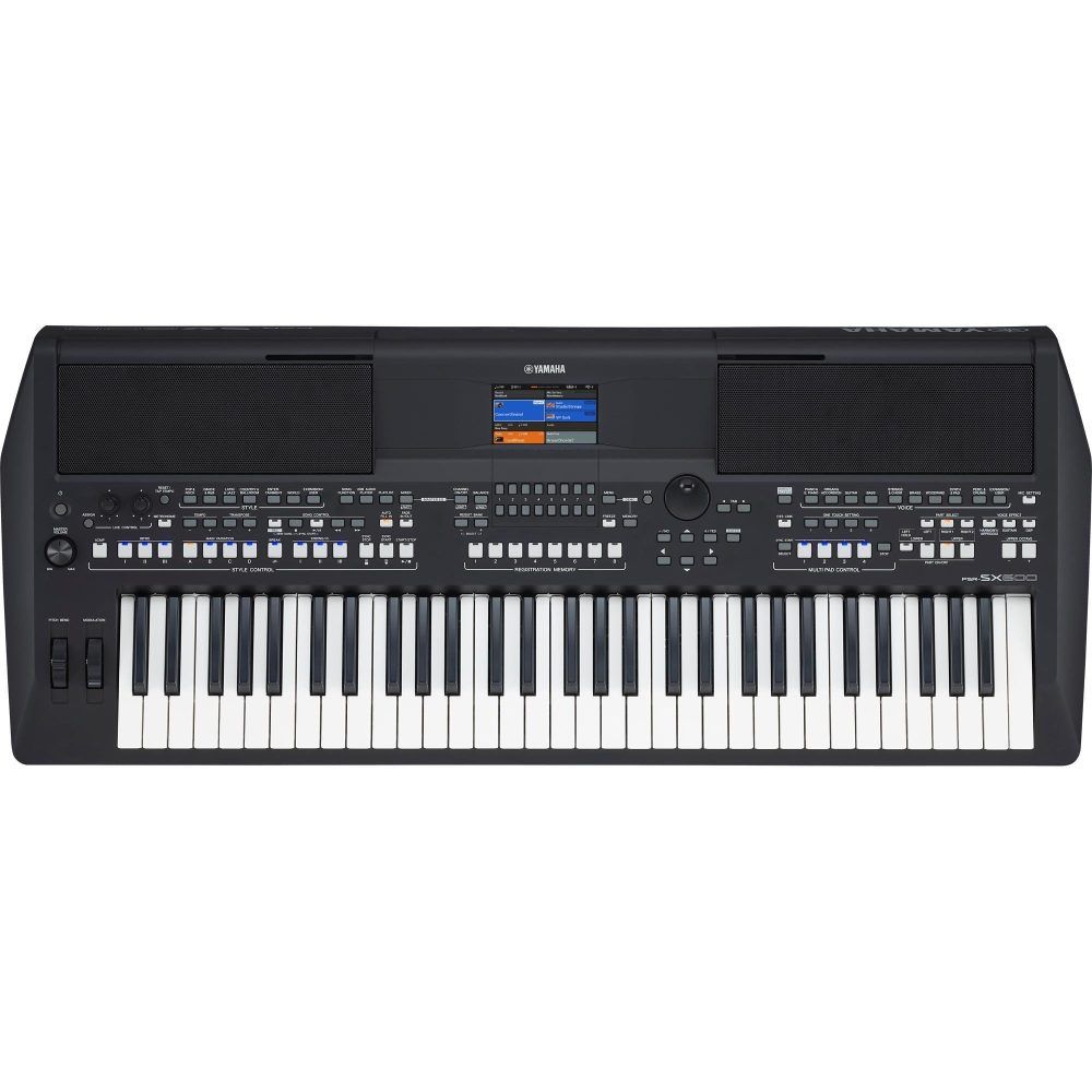 Teclado Arranjador PSR-SX600 Bk YAMAHA + Pack Thyago Rybeiro