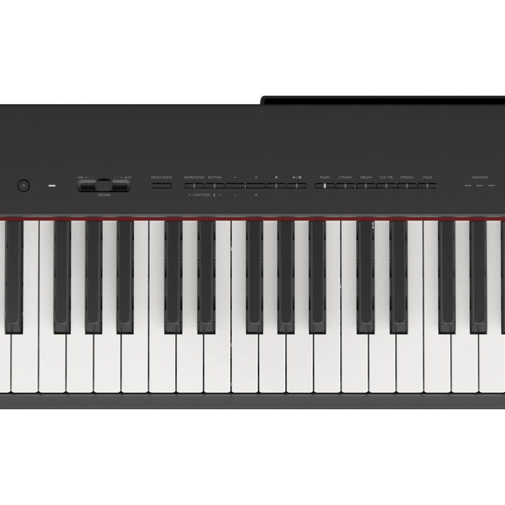 Kit Piano Digital Yamaha P225 Preto + Estante Suporte Yamaha - Image 5