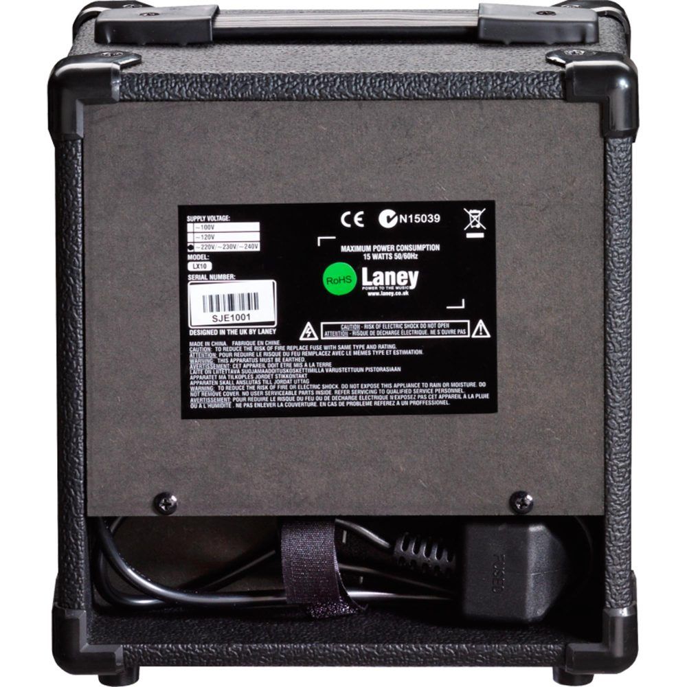 Amplificador Para Guitarra Laney LX10 110v Preto - Image 4