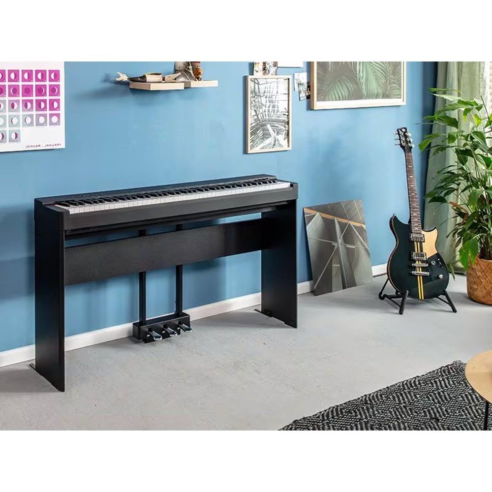 Kit Piano Digital Yamaha P225 Preto + Estante Suporte Yamaha - Image 10