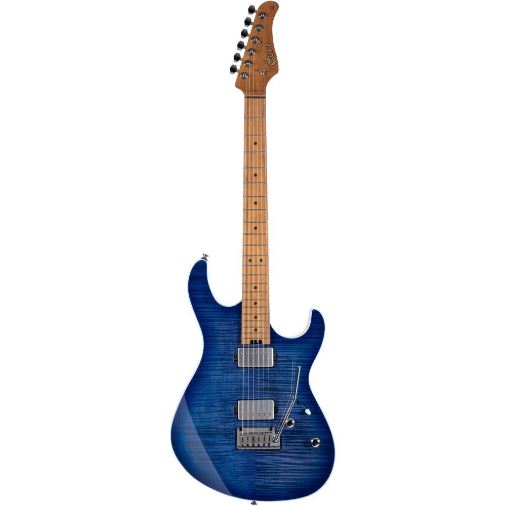 Guitarra Cort G290 Fat II BBB Bright Blue Burst c/ Bag