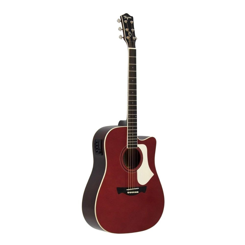 Violão Tagima Andes Eletroacústic Folk Aço Candy Apple Satin
