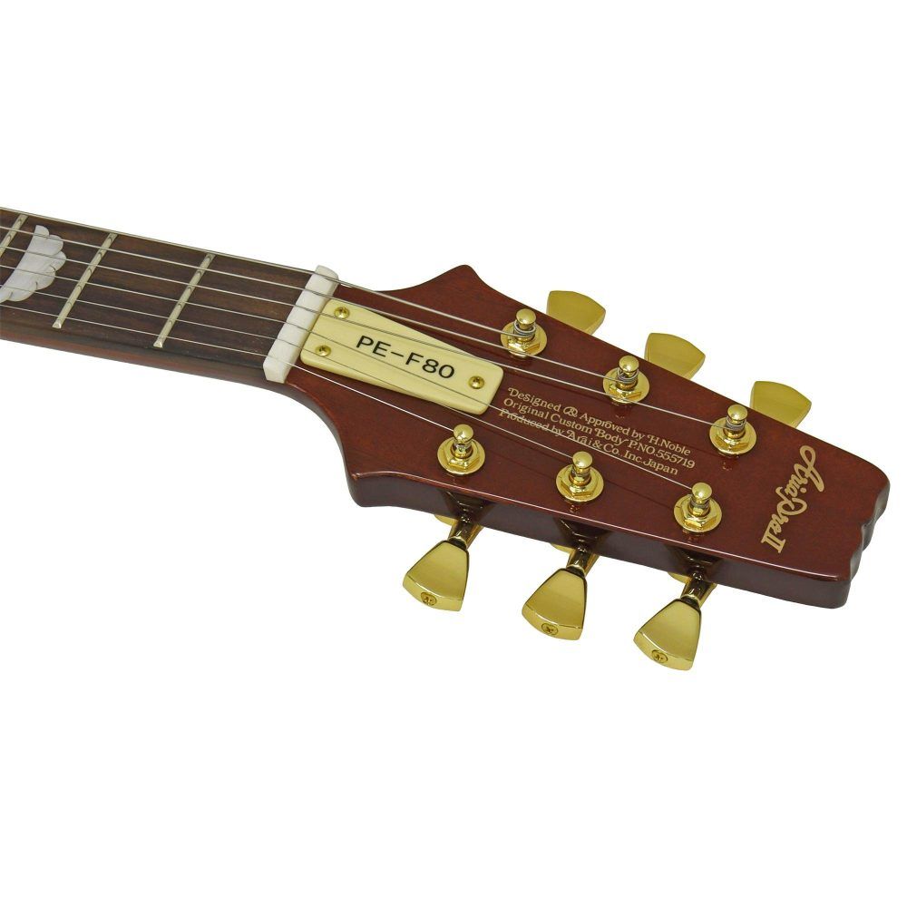 Guitarra Aria Pro II PE-F80 Stained Brown - Image 3