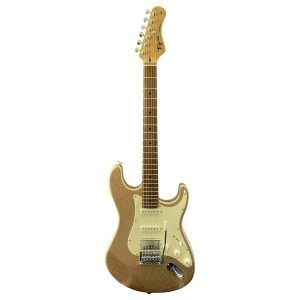 Guitarra Tagima TG-580 HSS Gold Sparkle GDSK