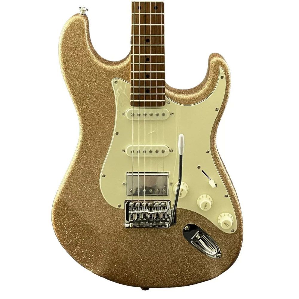 Guitarra Tagima TG-580 HSS Gold Sparkle GDSK - Imagem 2