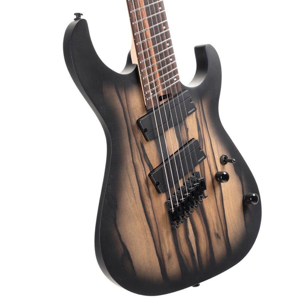 Guitarra Cort 7 Cordas KX 507MS PM NBB Pale Moon Ebony - Imagem 3