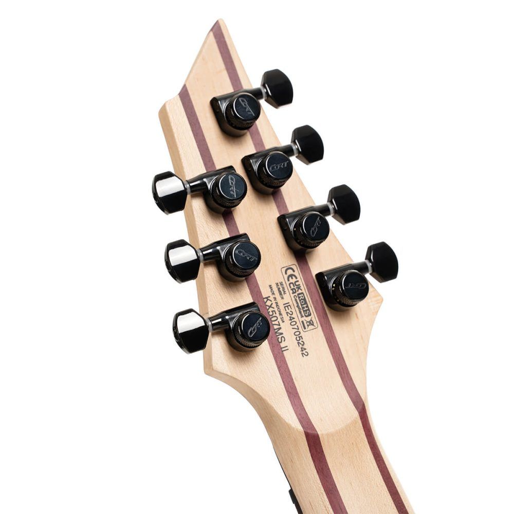Guitarra Cort 7 Cordas KX 507MS PM NBB Pale Moon Ebony - Imagem 9