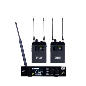 Sistema Transmissão Duplo Sem Fio Monitor InEar DSM900 Dylan