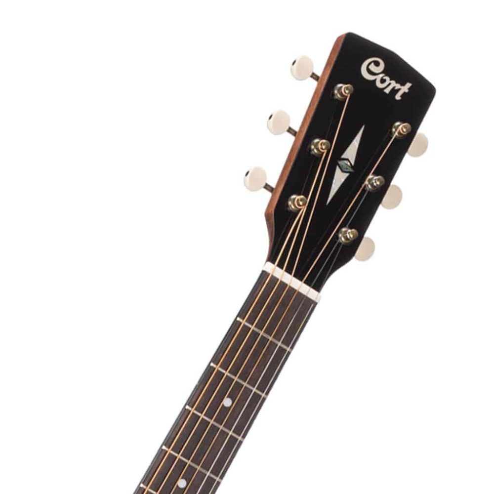 Kit Violão Folk Cort Earth 100SSF SB Capa/Suporte/Acessórios - Imagem 5