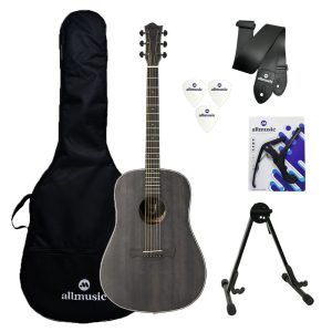 Kit Violao Tagima TBW100 Black Wood Capa/Suporte/Acessórios