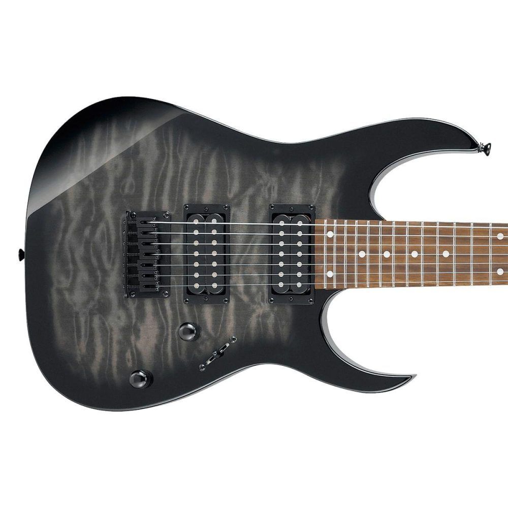 Guitarra Ibanez GRG 7221QA TKS Transparent Black Sunburst - Imagem 4