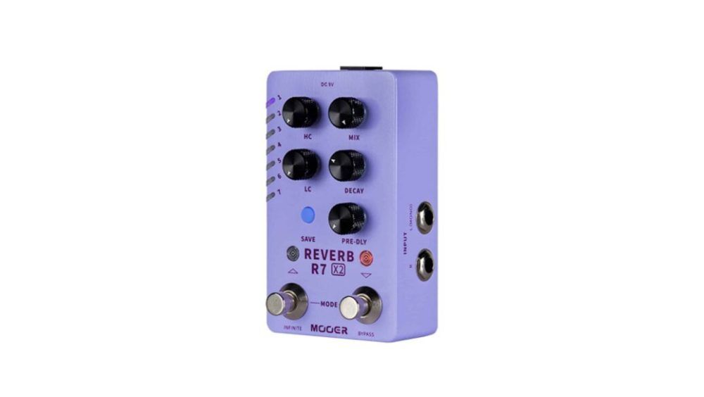 Pedal Moore Guitarra Reverb R7 X2 M723 - Imagem 3