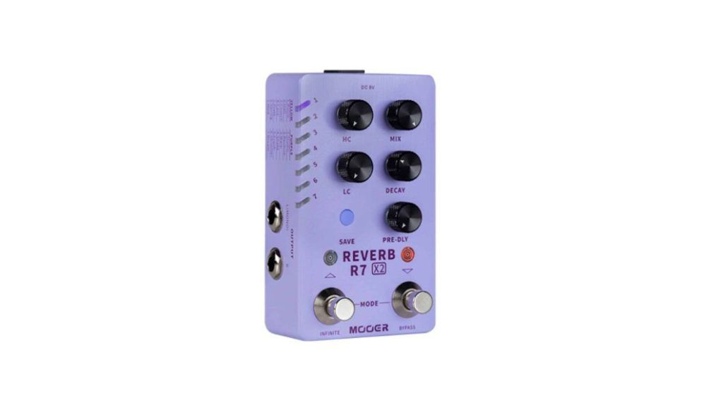 Pedal Moore Guitarra Reverb R7 X2 M723 - Imagem 2