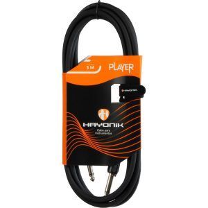Cabo Para Instrumentos Player P10 Injetado 3m Preto Hayonik