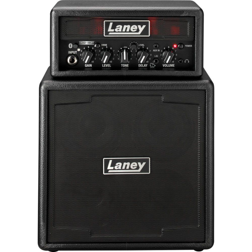 Mini Amplificador Para Guitarra Laney Ministack-B-Iron Preto