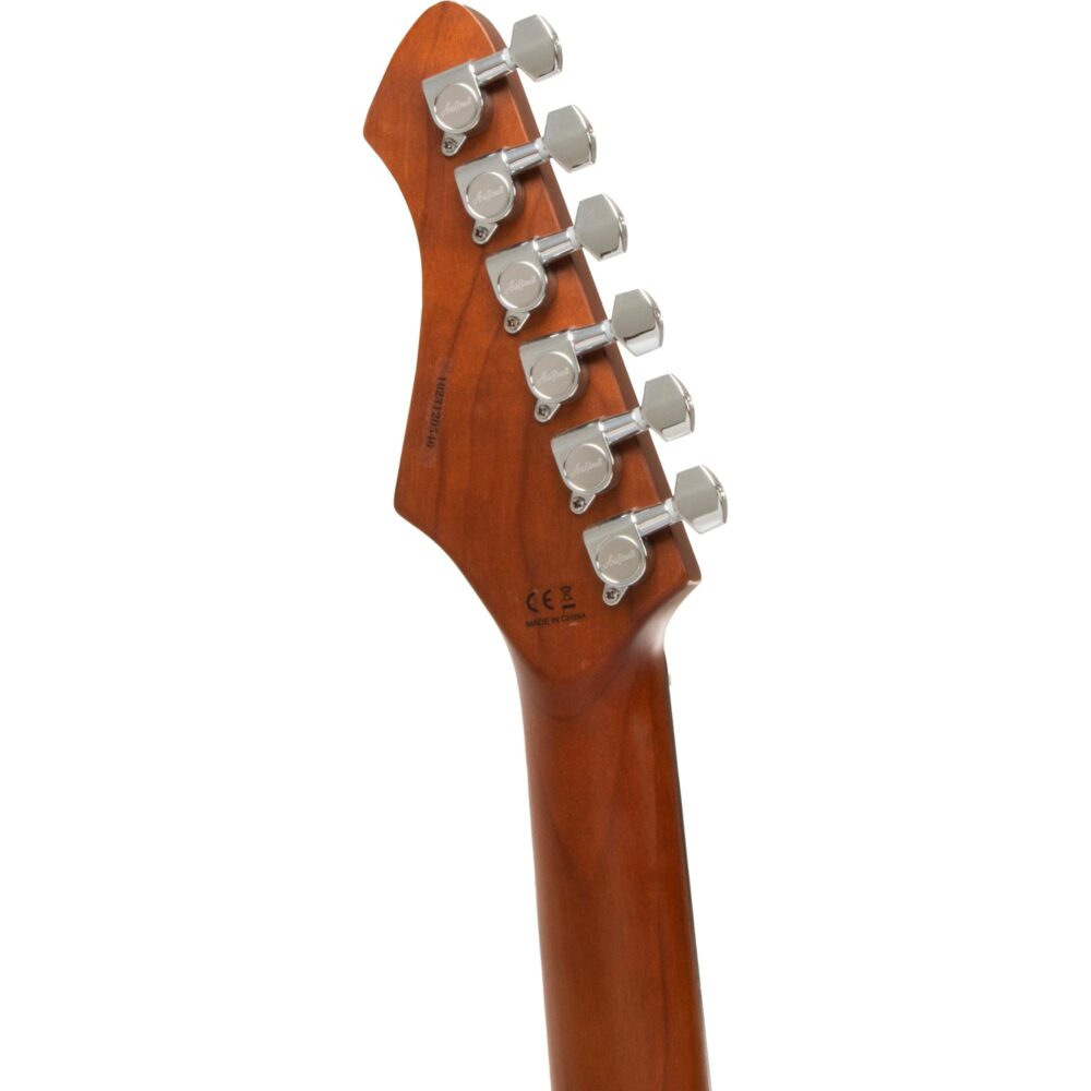 Guitarra Aria Pro II 615-WJ Nashville Black - Imagem 10